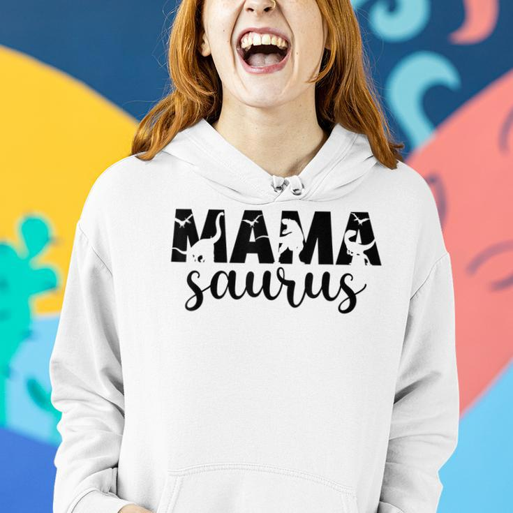 MamasaurusRex Dinosaur Funny Mama Saurus Mothers Day Women Hoodie Gifts for Her