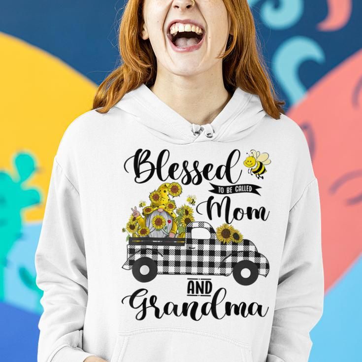 Mom & Grandma Blessed To Be Called Mom And Grandma Women Hoodie Gifts for Her