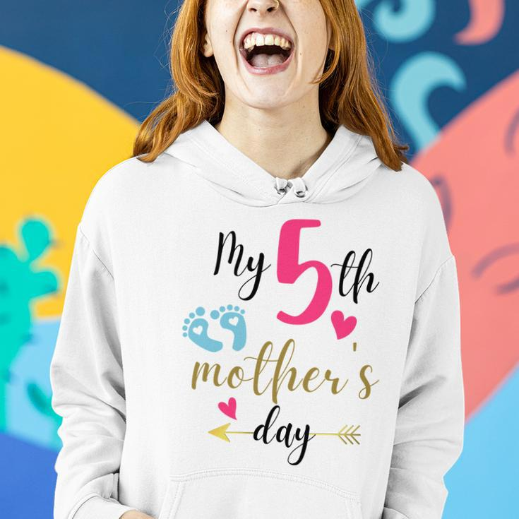 My Fifth Mothers Day Women Hoodie Gifts for Her