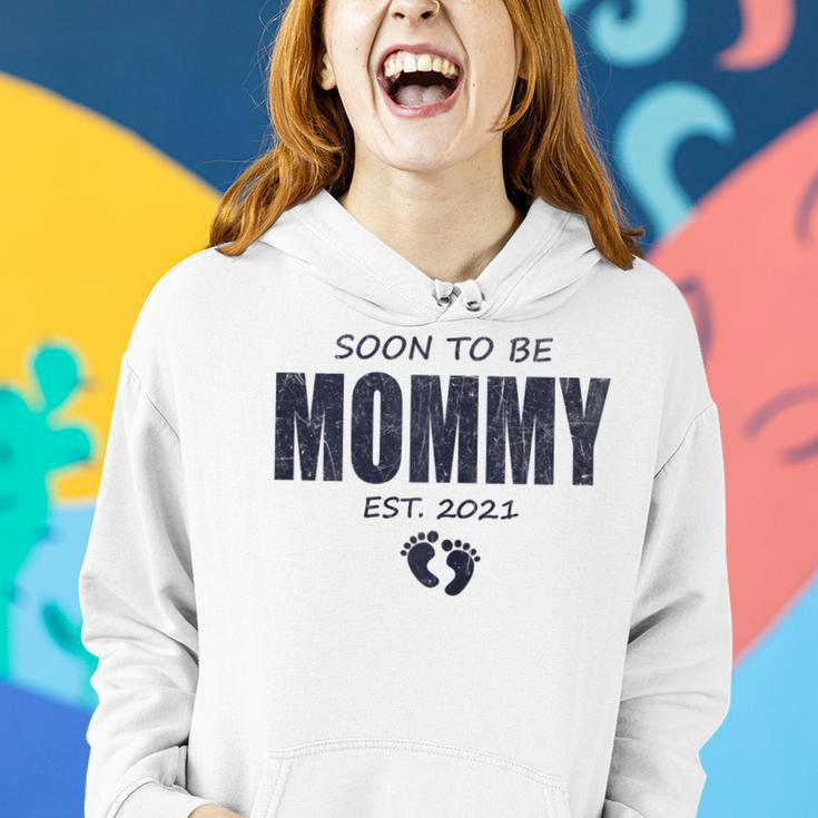 Soon To Be Mommy 2020 And Promoted To Mom Baby Announcement Gift For Womens Women Hoodie Gifts for Her