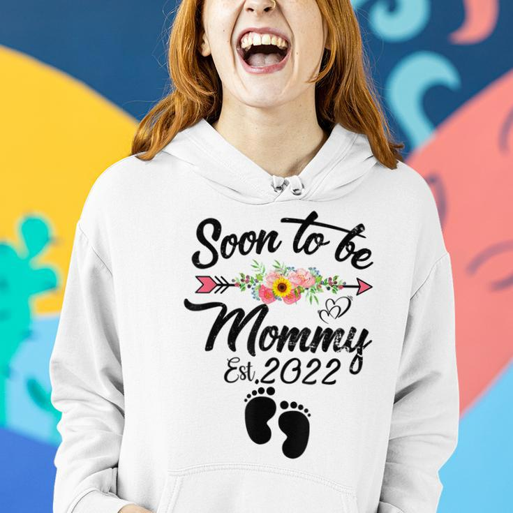 Soon To Be Mommy 2022 Mothers Day First Time Mom Pregnancy Women Hoodie Gifts for Her