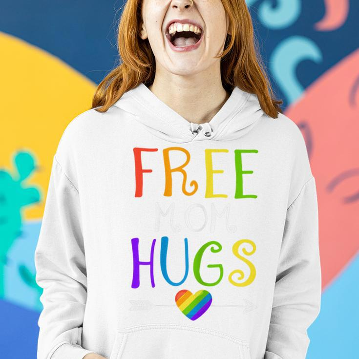 Womens Free Mom Hugs LgbtShirt Mothers Day Gifts Women Hoodie Gifts for Her