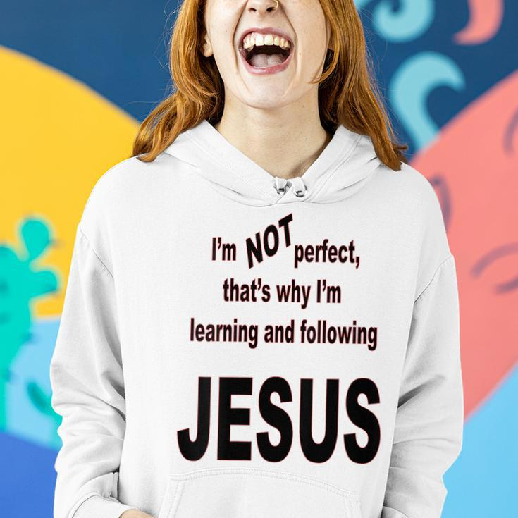 Womens Im Not Perfect Women Hoodie Gifts for Her