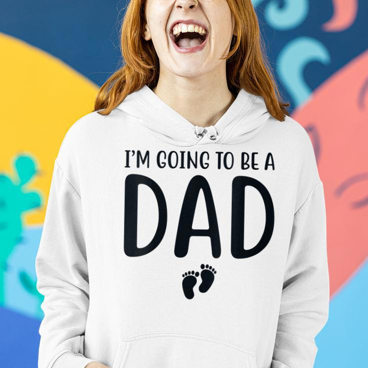 Womens New Dad I Can’T Keep Calm I’M Going To Be A Fathers Day Women Hoodie Gifts for Her
