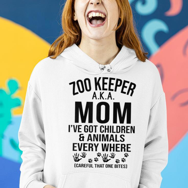 Zoo Keeper Aka Mom Ive Got Children For Woman Gift For Womens Women Hoodie Gifts for Her