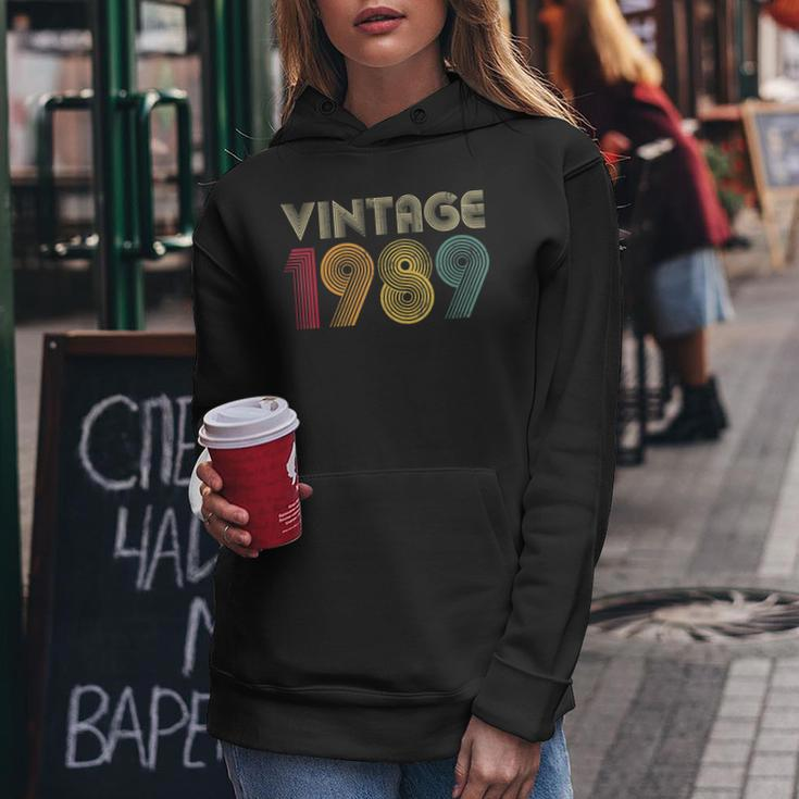 34Th Birthday Gift Classic 1989 Vintage Men Women 34 Years Women Hoodie Unique Gifts