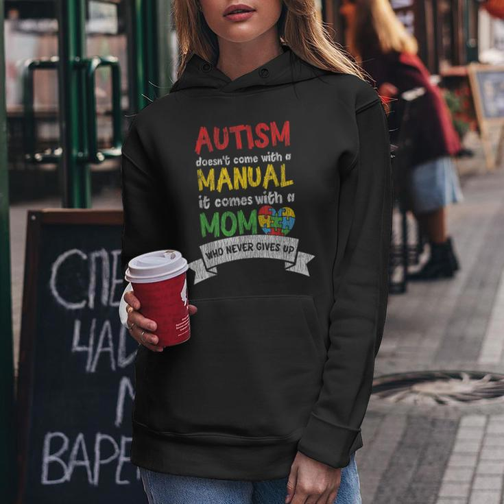 Autism Awareness Mom Mother Autistic Kids Awareness Mom Gift Women Hoodie Funny Gifts