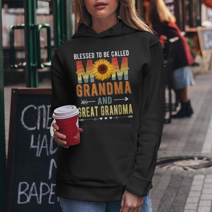 Blessed To Be Called Mom Grandma Great Grandma Mothers Day Women Hoodie Unique Gifts