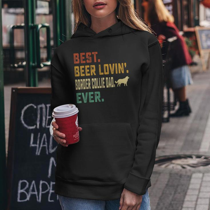 Border Collie Lover Best Beer Loving Border Collie Dad Gift For Mens Women Hoodie Unique Gifts