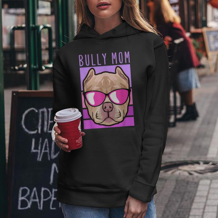 Bully Mom | American Bully Dog Owner Women Hoodie Unique Gifts