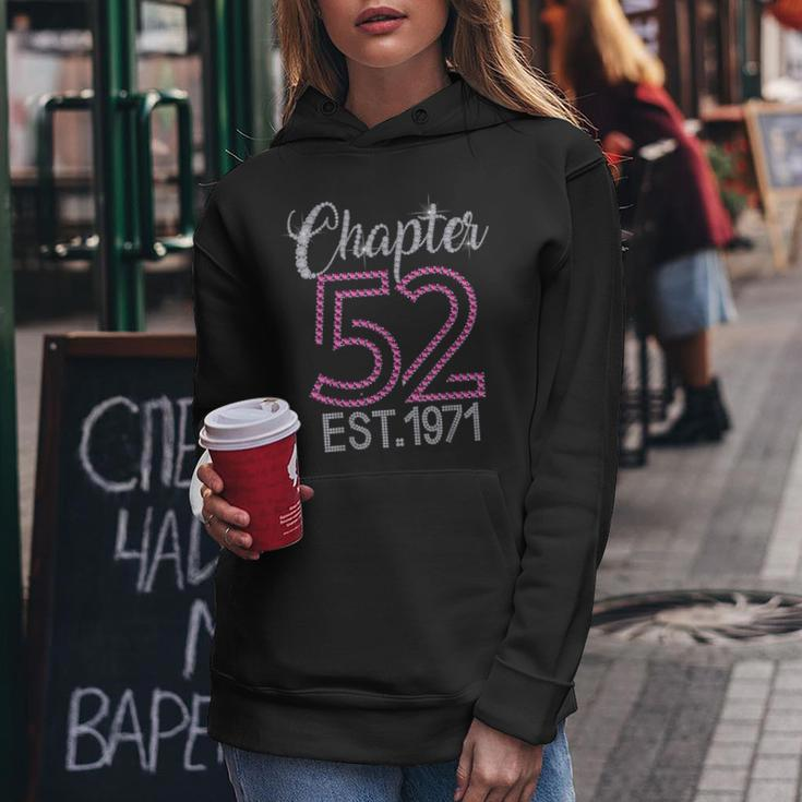 Chapter 52 Est 1971 52Nd Birthday Gift For Womens Women Hoodie Funny Gifts