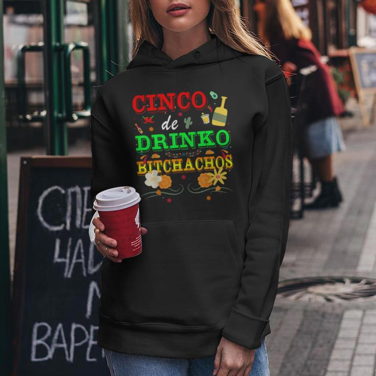 Cinco De Drinko Bitchachos Mens Womens Drinking Mexico Women Hoodie Unique Gifts