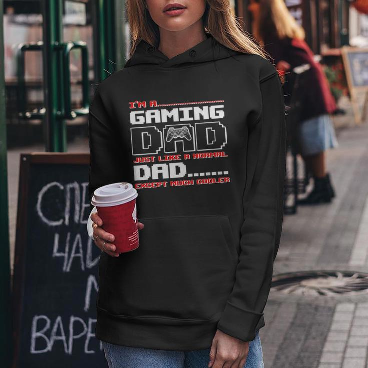 Cooler Gaming Dad Women Hoodie Unique Gifts