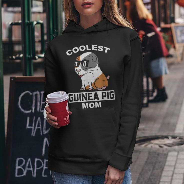 Coolest Guinea Pig Mom Funny Pet Mother Women Hoodie Funny Gifts