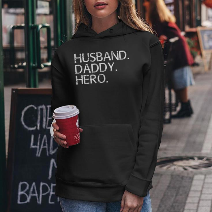 Cute Funny Fathers Day Gift From Wife Daughter Son Kids Women Hoodie Unique Gifts