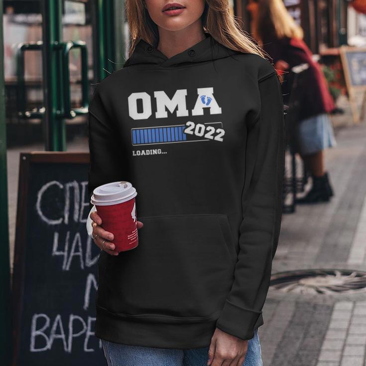 Damen Oma 2022 Werdende Oma Zukünftige Oma 2022 Frauen Hoodie Lustige Geschenke