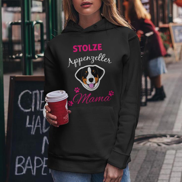 Damen Stolze Appenzeller Mama Sennenhund Hund Frauen Hoodie Lustige Geschenke