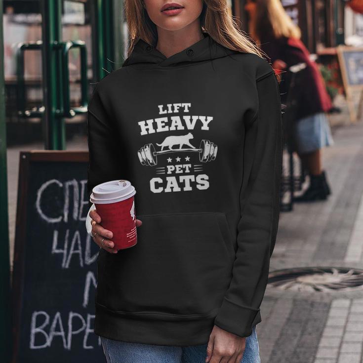 Deadlifts And Weights Or Gym For Lift Heavy Pet Cats Women Hoodie Unique Gifts