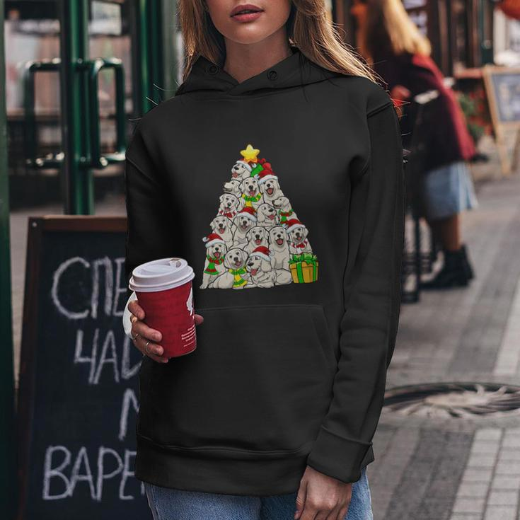 Funny Christmas Golden Retriever Pajama Shirt Tree Dog Xmas Women Hoodie Unique Gifts
