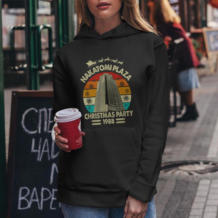 Funny Nakatomi Plaza Christmas Party 1988 Xmas Holiday Women Hoodie Unique Gifts