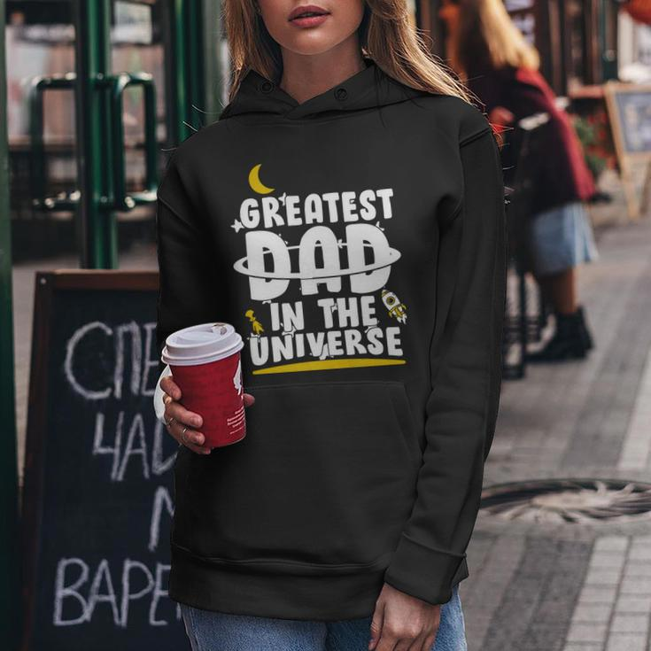 Greatest Dad In The Universe V2 Women Hoodie Unique Gifts