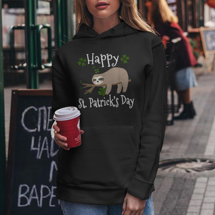 Happy Saint Paddy Lucky Shamrock Dad Mom Boy Girl Party Gift Women Hoodie Funny Gifts