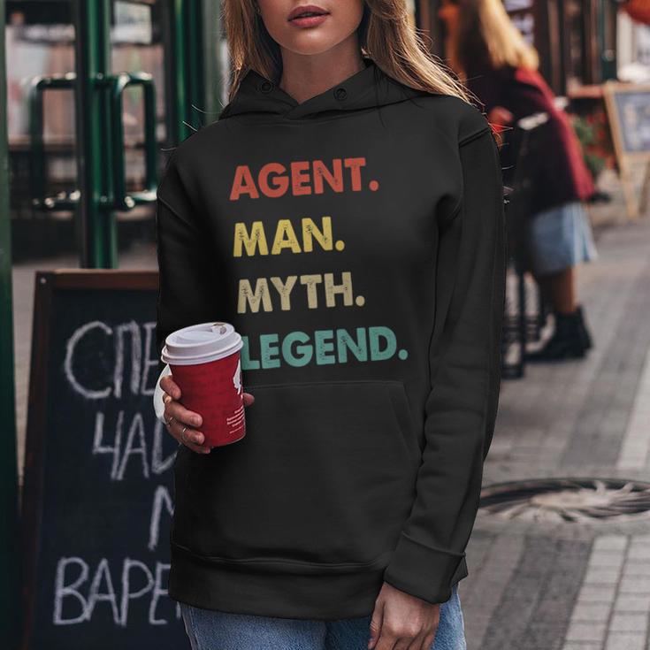 Herren Agent Mann Mythos Legende Frauen Hoodie Lustige Geschenke