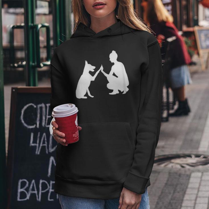 Hund Und Frauchen Beste Freunde Frauen Hoodie Lustige Geschenke