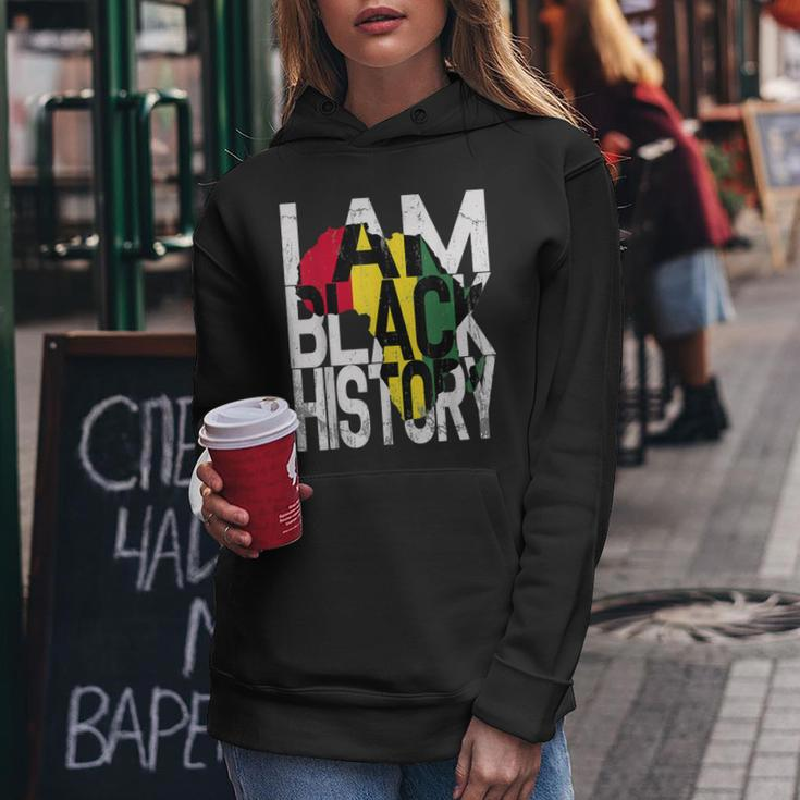 I Am Black History Month African American Pride Celebration V26 Women Hoodie Funny Gifts