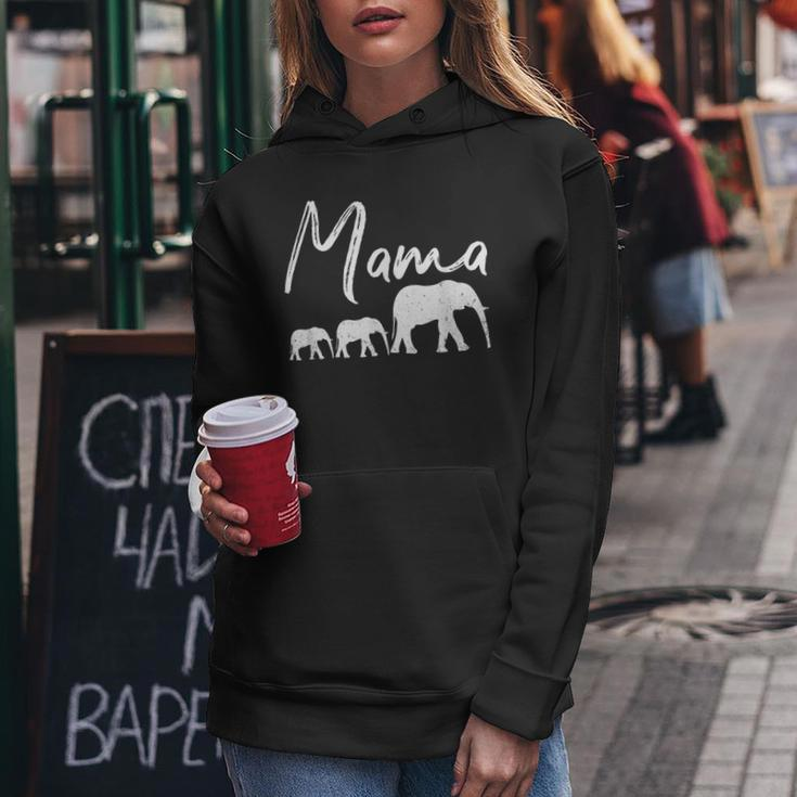 Mama Elephant Mothers Day Christmas Mommy Mom Best  Women Hoodie Personalized Gifts