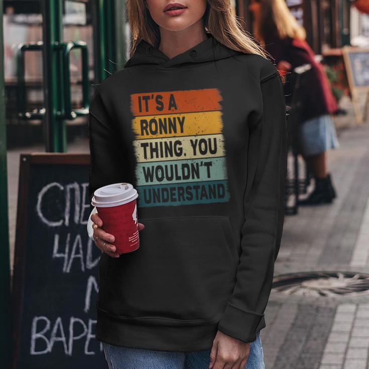 Mens Its A Ronny Thing - Ronny Name Personalized Women Hoodie Funny Gifts