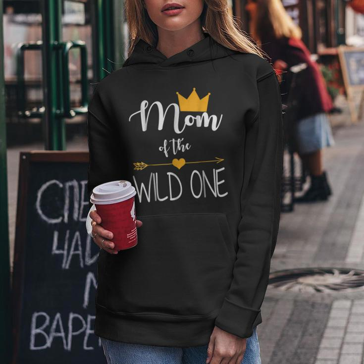 Mom Of The Wild One Baby First Birthday Funny Gift Shirt Women Hoodie Unique Gifts