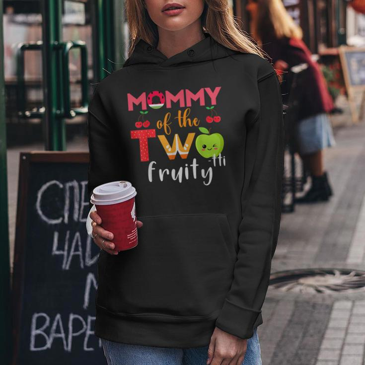 Mommy Of The Twotti Frutti 2Nd Birthday Party Fruit Themed Women Hoodie Unique Gifts