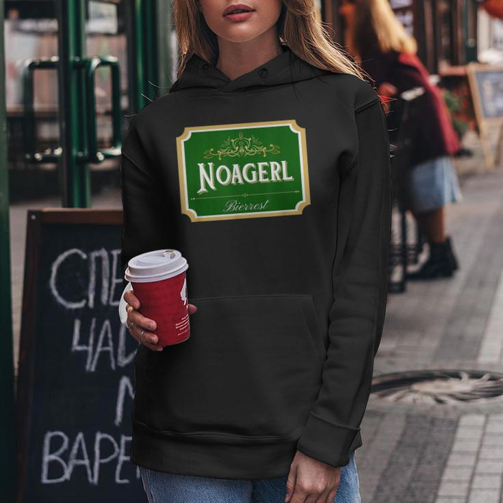 Noagerl Bierrest Noagal Fake Bier Brauerei Dialekt Spruch Frauen Hoodie Lustige Geschenke