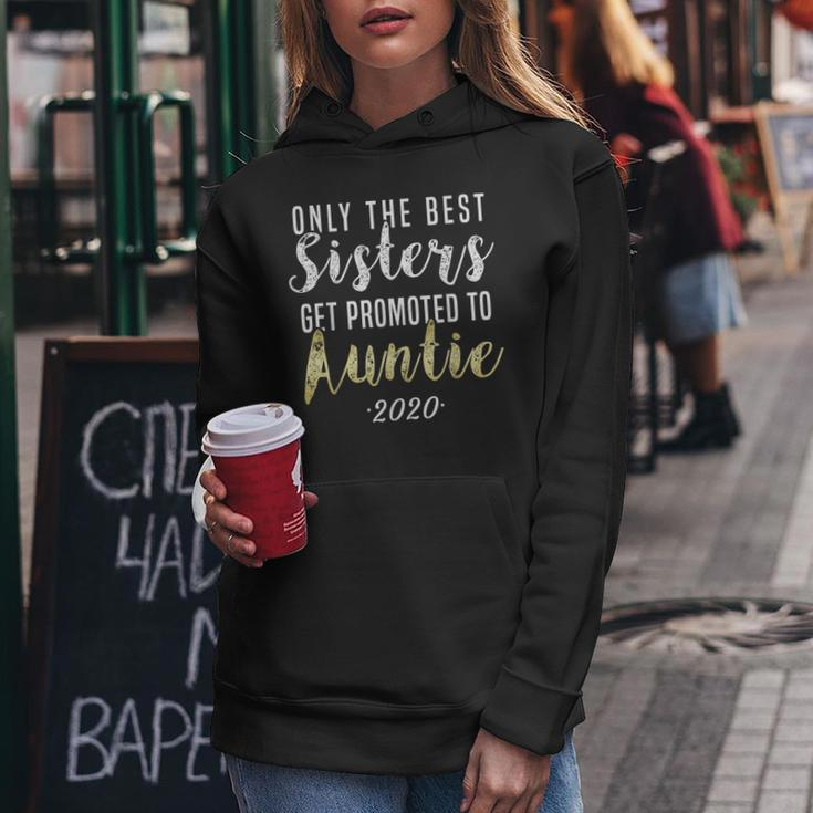 Only The Best Sister Get Promoted To Auntie 2020Women Hoodie Unique Gifts