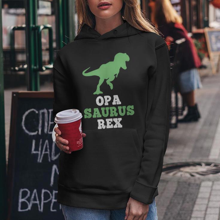 Opa-Saurus Rex Dinosaur Opasaurus Frauen Hoodie Lustige Geschenke