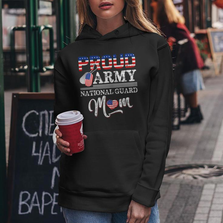 Proud Army National Guard Mom Us American Flag Pride Gift Gift For Womens Women Hoodie Unique Gifts