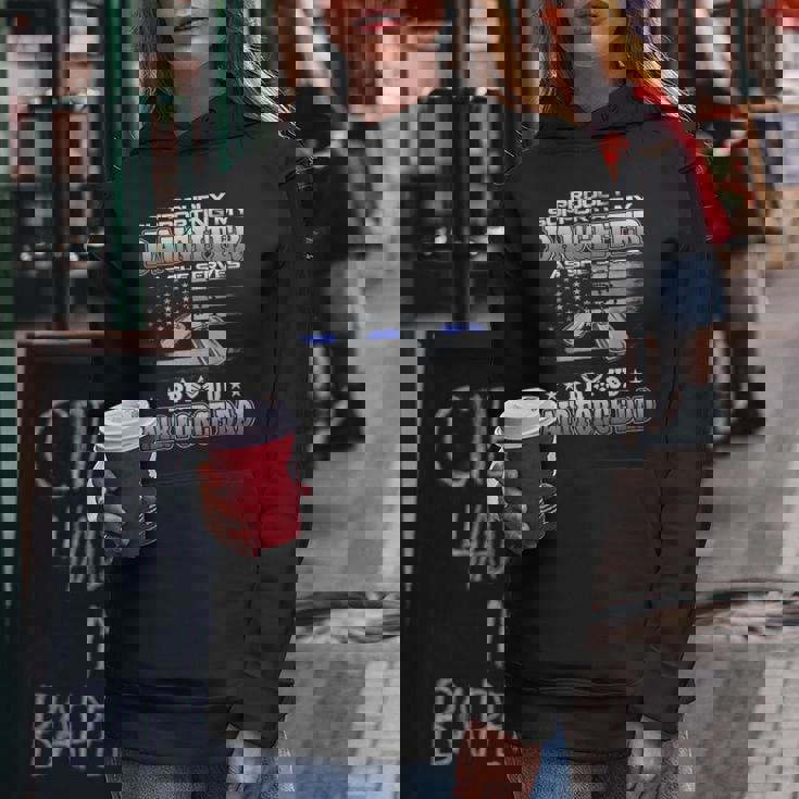 Proudly Supporting My Daughter Proud Air Force Dad Women Hoodie Unique Gifts