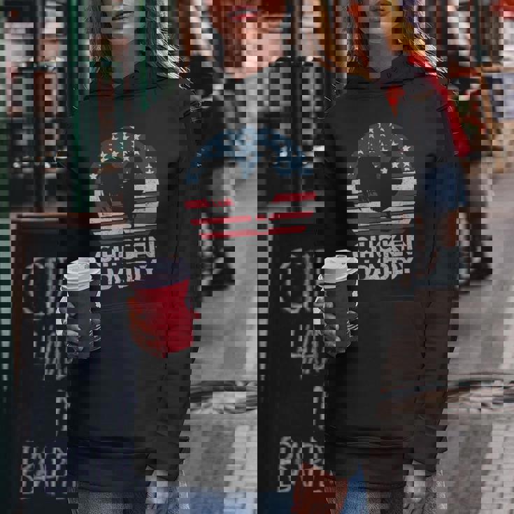 Retro Chicken Daddy Farmer American Flag Fathers Day Mens Women Hoodie Personalized Gifts Retro Chicken Daddy Farmer American Flag Fathers Day Mens Women Hoodie Personalized Gifts