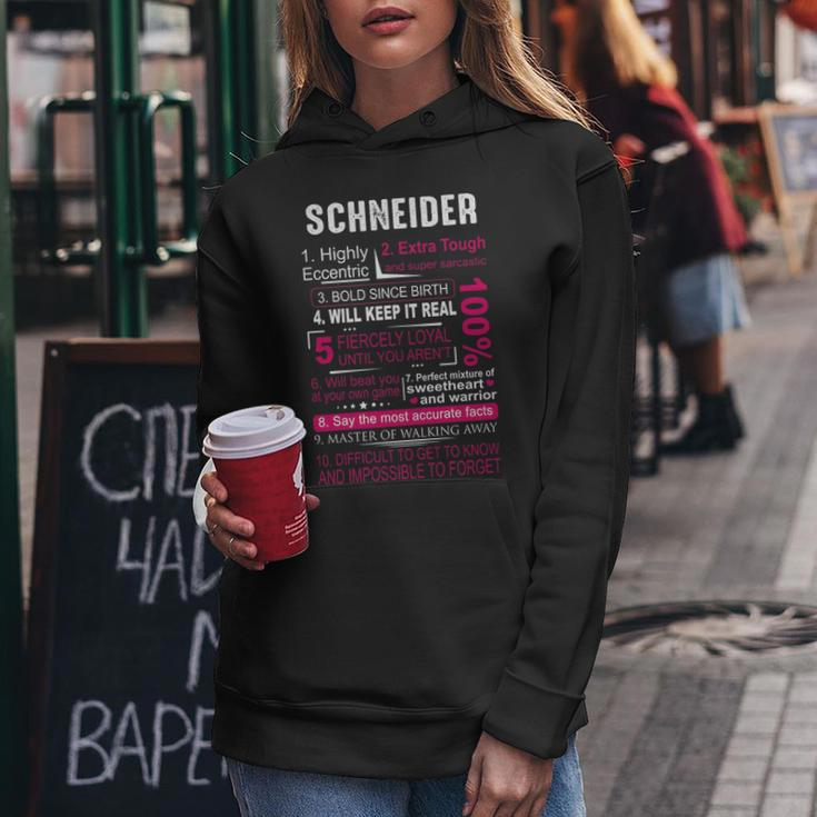 Schneider Name Gift Schneider V2 Women Hoodie Funny Gifts