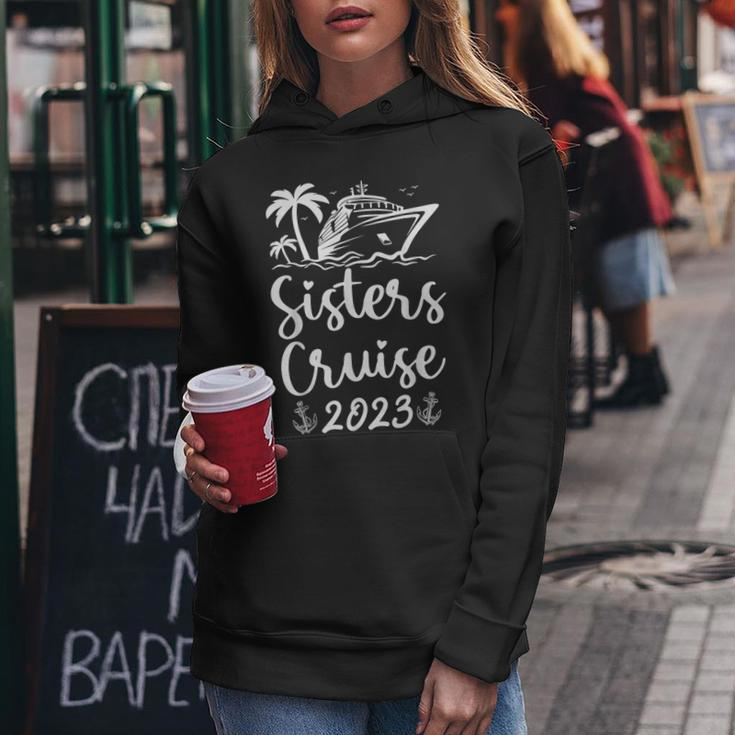 Sisters Cruise 2023 Sister Cruising Vacation Trip Women Hoodie Unique Gifts