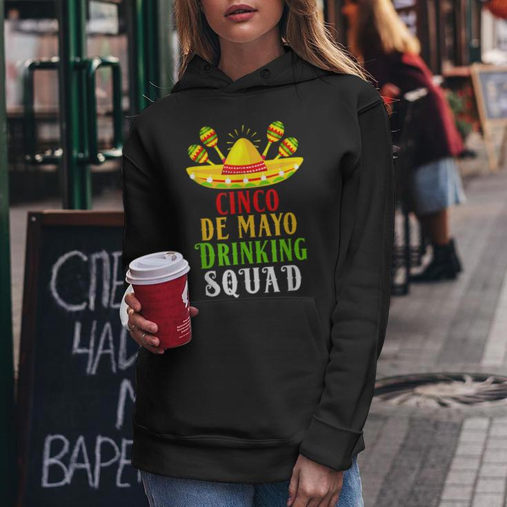 Tequila Squad Funny Drinking Cinco De Mayo Women Hoodie Unique Gifts