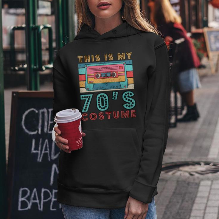 This Is My 70S Costume Vintage 1970S Hippie Groovy Style Women Hoodie Funny Gifts