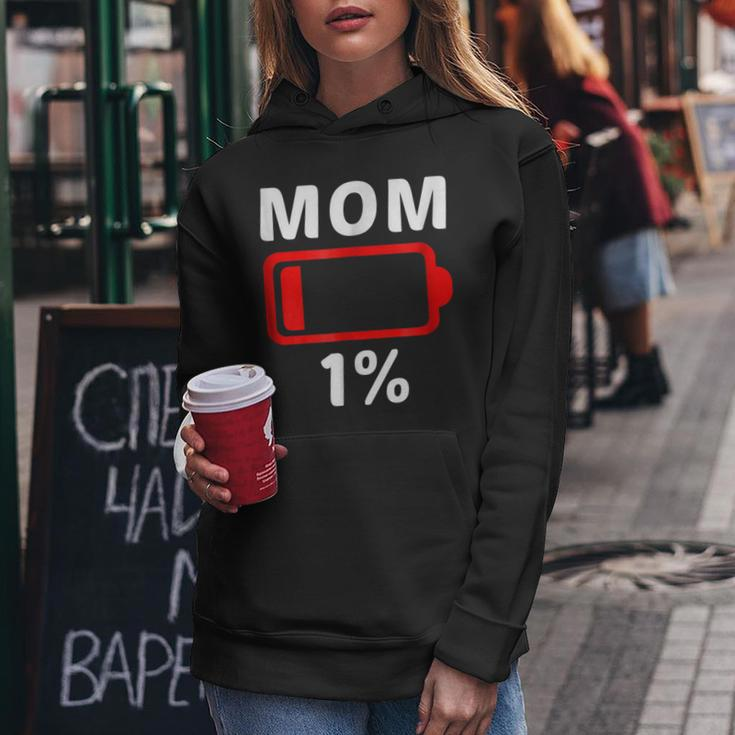 Tired Mom Low Battery Tshirt Women Mothers Day Gift Women Hoodie Unique Gifts