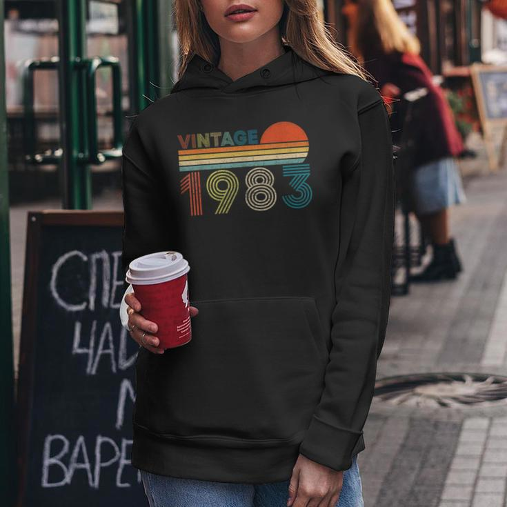 Vintage 1983 40 Years Old 40Th Birthday Gifts For Men Women Women Hoodie Unique Gifts