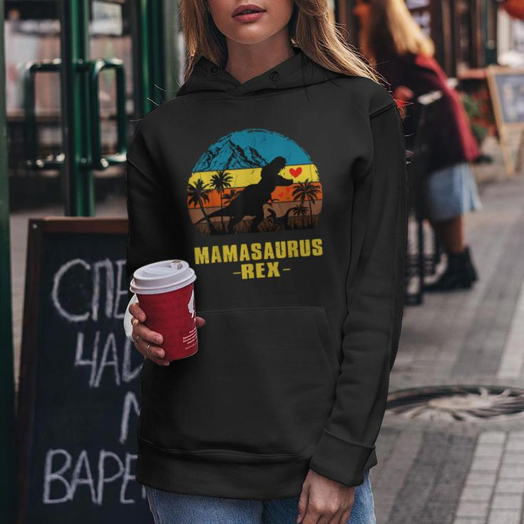 Vintage Funny Mamasaurus Rex Gift For Mom Women Hoodie Unique Gifts