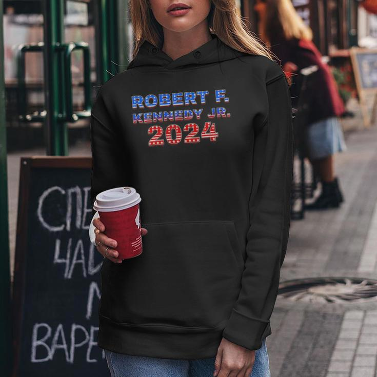 Womens Robert F Kennedy Jr 2024 Stars And Stripes Red White Blue Women Hoodie Unique Gifts