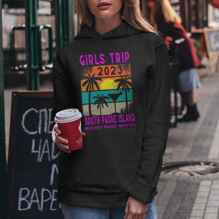 Womens South Padre Island Girls Trip 2023 Students Vacation Party Women Hoodie Unique Gifts