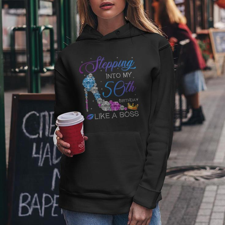 Womens Stepping Into My 50Th Birthday In 1969 Womens Gifts Women Hoodie Unique Gifts