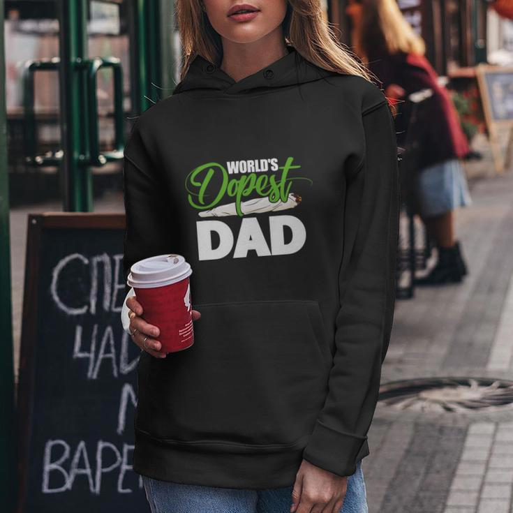 Worlds Dopest Dad Gift For Dad Fathers Day Women Hoodie Unique Gifts
